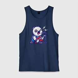 Мужская майка Панда рокер