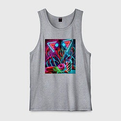 Мужская майка Последствие употребления фастфуда