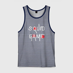 Мужская майка Squid game blood