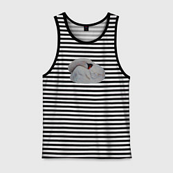 Мужская майка Спящий лебедь