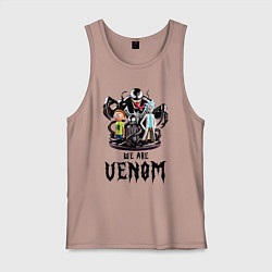 Мужская майка Morty and Rick - we are Venom meme