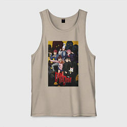 Мужская майка Дандадан: Все герои