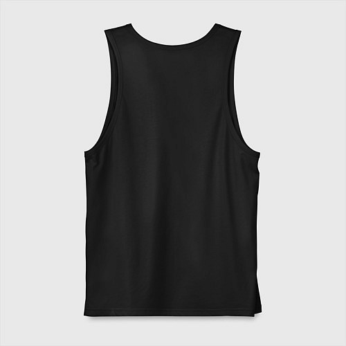 Мужская майка Игра в символы / Черный – фото 2