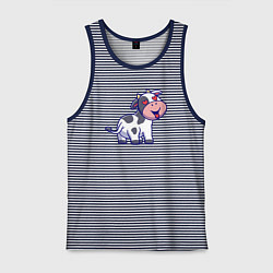 Мужская майка Влюблённая коровка