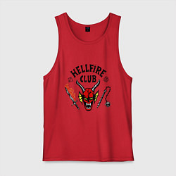 Мужская майка Stranger things - hellfire club