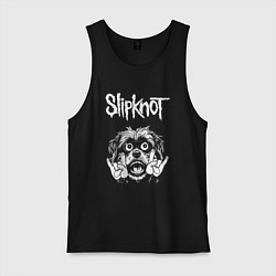 Мужская майка Slipknot rock dog