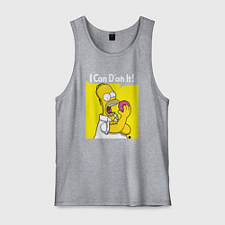 Мужская майка Гомер с пончиком