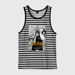 Мужская майка Гарри Поттер - философский камень