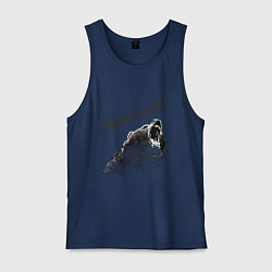 Мужская майка Бурый в гневе рарар-ра