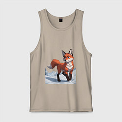 Мужская майка Лисица-сестрица