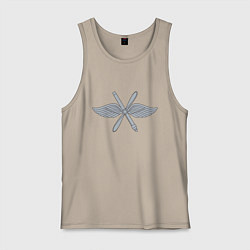 Мужская майка Военно-воздушные силы: эмблема