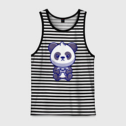 Мужская майка Геймер панда