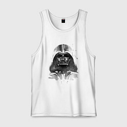 Мужская майка Дарт вейдер акварель