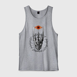 Мужская майка Око Саурона и руны Властелин колец