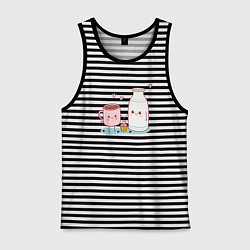 Мужская майка Кофе с молоком