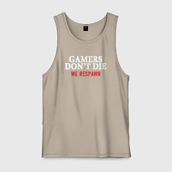 Мужская майка Игроки не умирают