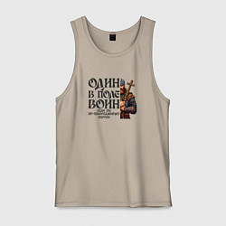 Мужская майка Воин на пути православия