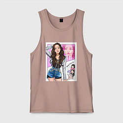 Мужская майка Blackpink - Jisoo