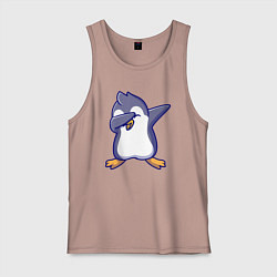 Мужская майка Dab penguin