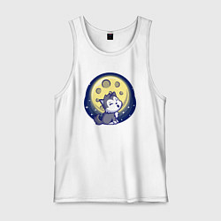 Мужская майка Moon wolf