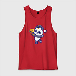 Мужская майка Панда чемпион