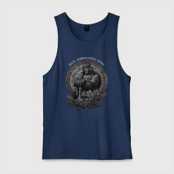 Мужская майка Воин живёт вечно