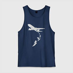 Мужская майка Plane surfer