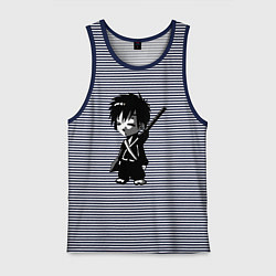 Мужская майка Маленький воин-самурай