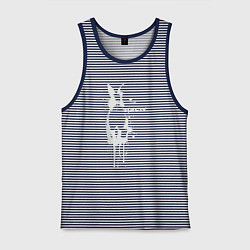 Мужская майка Banksy bunny