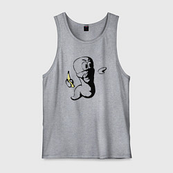 Мужская майка Червяк с бананом