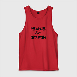 Мужская майка Depeche Mode - people are people font