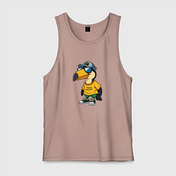 Мужская майка Тукан в кроссовках