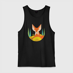 Мужская майка Forest fox