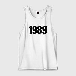 Мужская майка 1989 год расшерканый