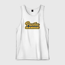 Майка мужская хлопок Pacers Indiana, цвет: белый