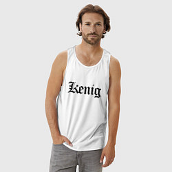 Майка мужская хлопок Калининград - мем, цвет: белый — фото 2