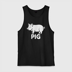 Мужская майка Городская Свинья