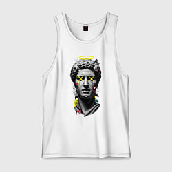 Майка мужская хлопок Давид, цвет: белый