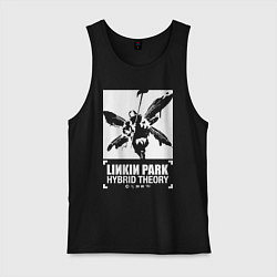 Майка мужская хлопок Linkin Park album cover, цвет: черный