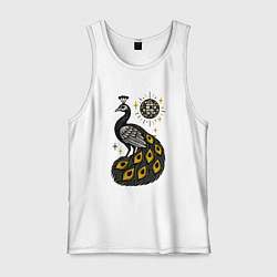 Мужская майка Диско Павлин