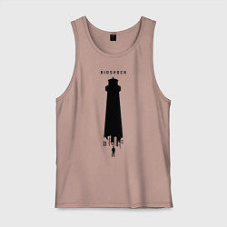 Мужская майка Биошок маяк