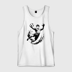 Мужская майка Вратарь ловит мяч