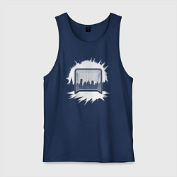 Мужская майка Уличная хоккейная рамка