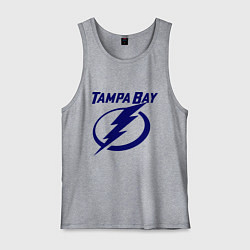 Майка мужская хлопок HC Tampa Bay, цвет: меланж