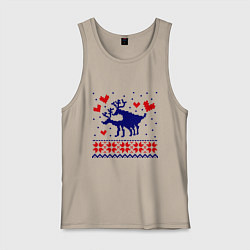 Мужская майка Любовь оленей