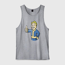 Мужская майка Fallout vault boy