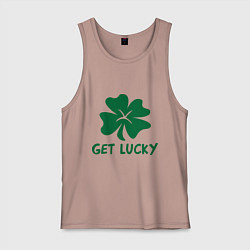 Мужская майка Get lucky