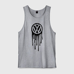 Майка мужская хлопок Volkswagen, цвет: меланж