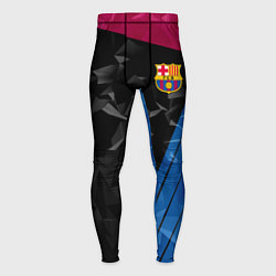 Тайтсы мужские FC Barcelona: Abstract, цвет: 3D-принт