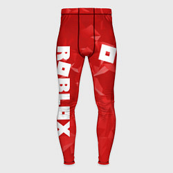 Тайтсы мужские ROBLOX: Red Style, цвет: 3D-принт